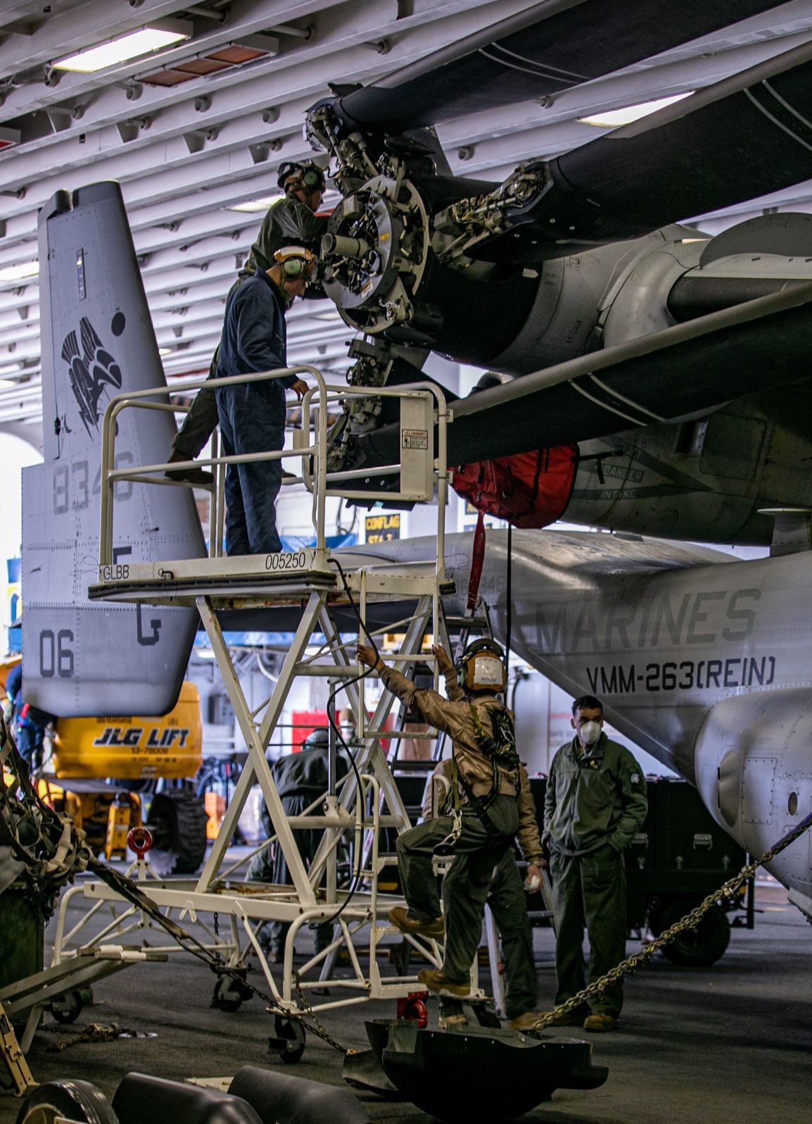 ACE Marines conduct serviceability inspections during COMPTUEX