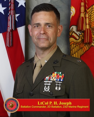 Commanding Officer, 2d Battalion, 23d Marine Regiment