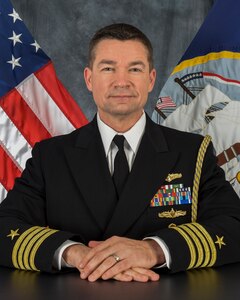 Official Portrait of Capt. Dave Kuehn