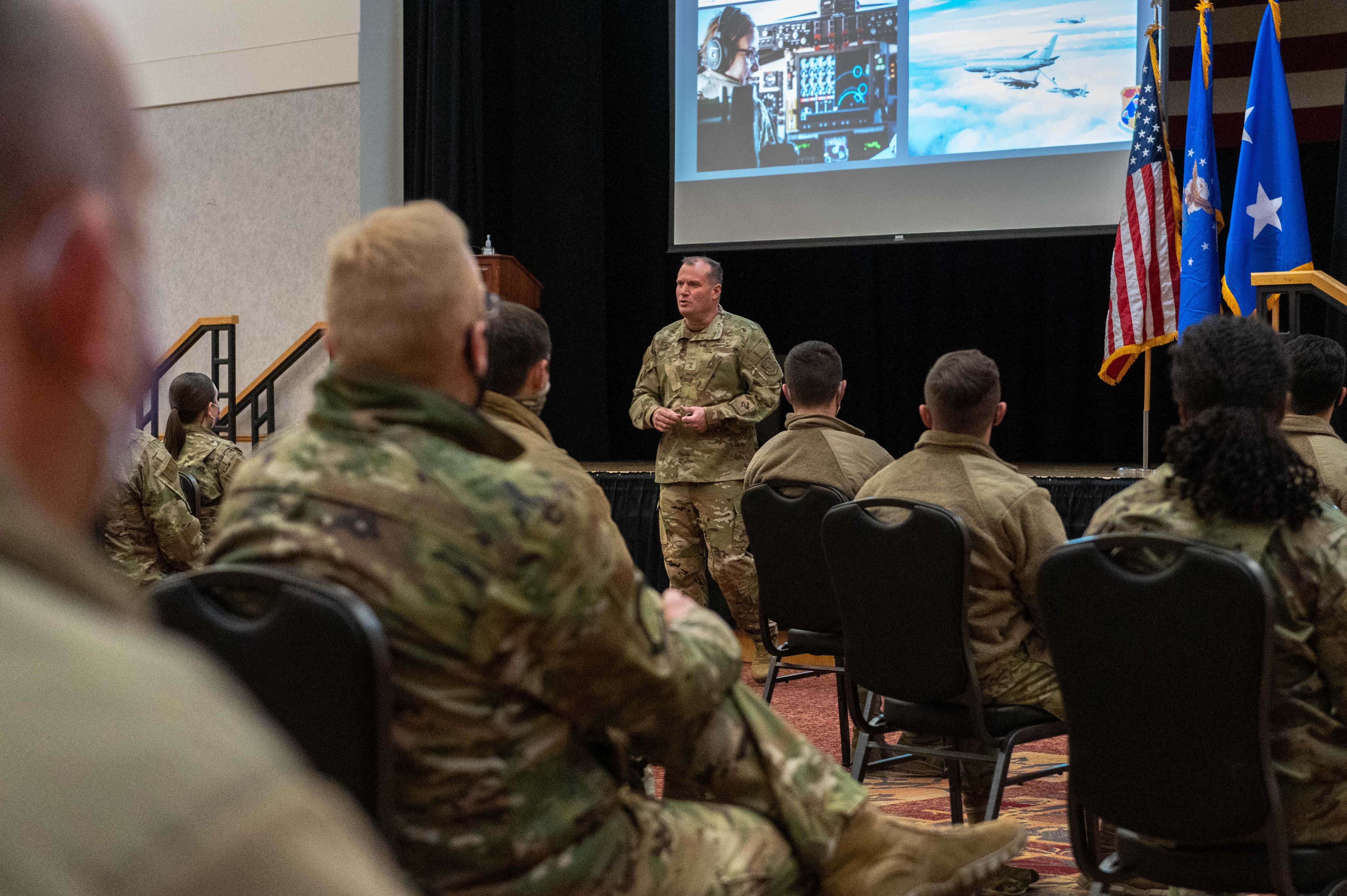 18th Air Force leaders visit McConnell > McConnell Air Force Base