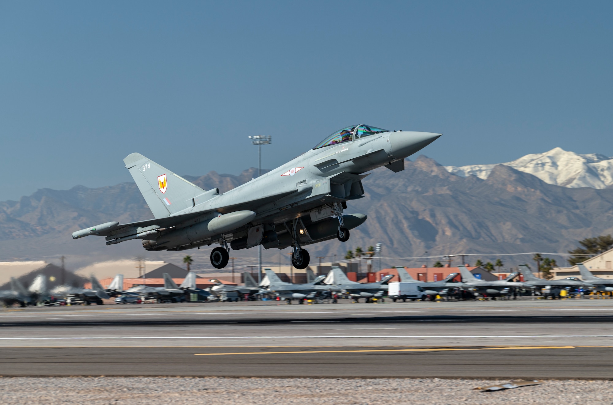 Typhoon FGR4 taking off