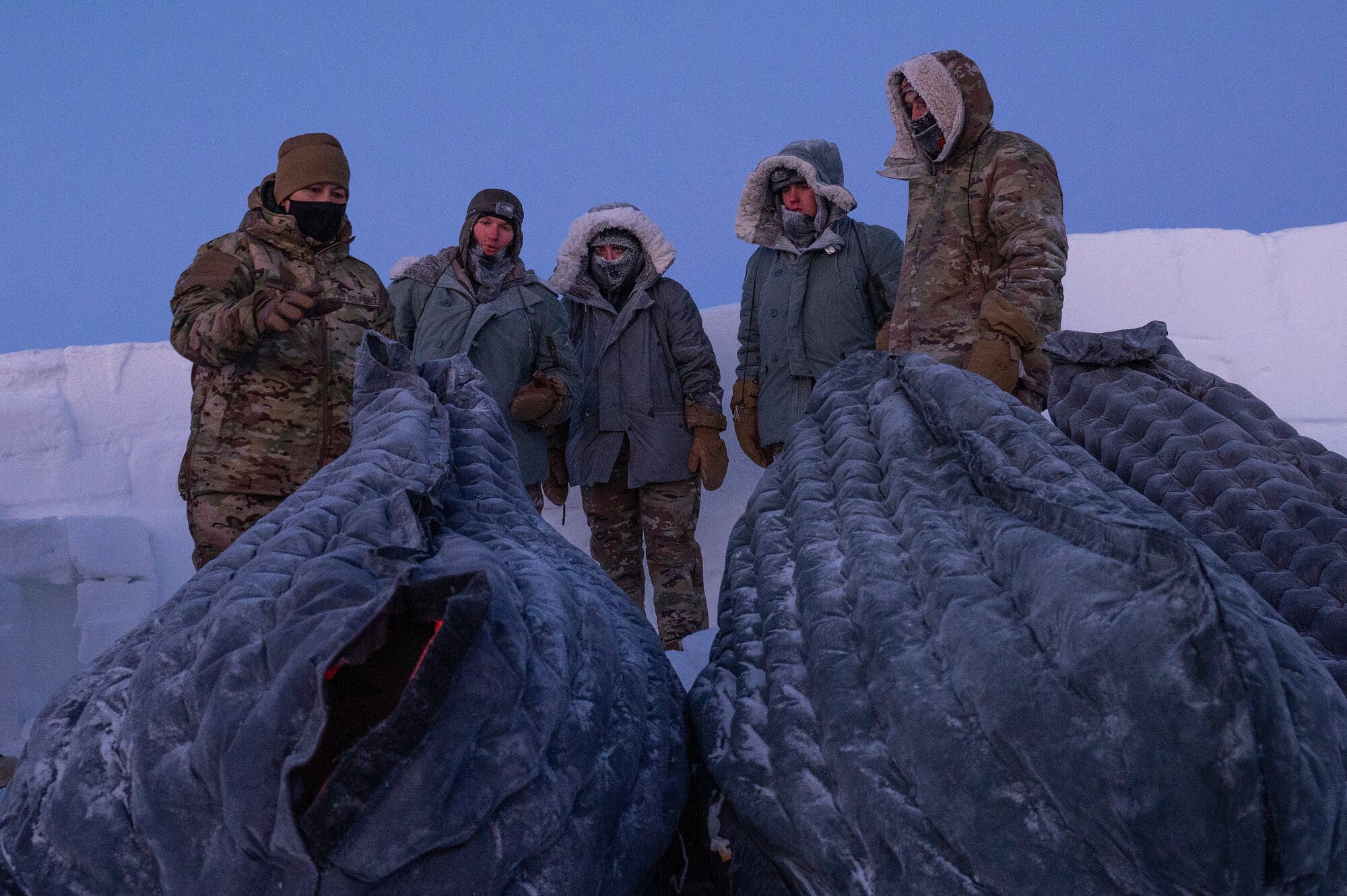 CMSAF visits TACP, SERE, PJ Airmen at Arctic Ocean