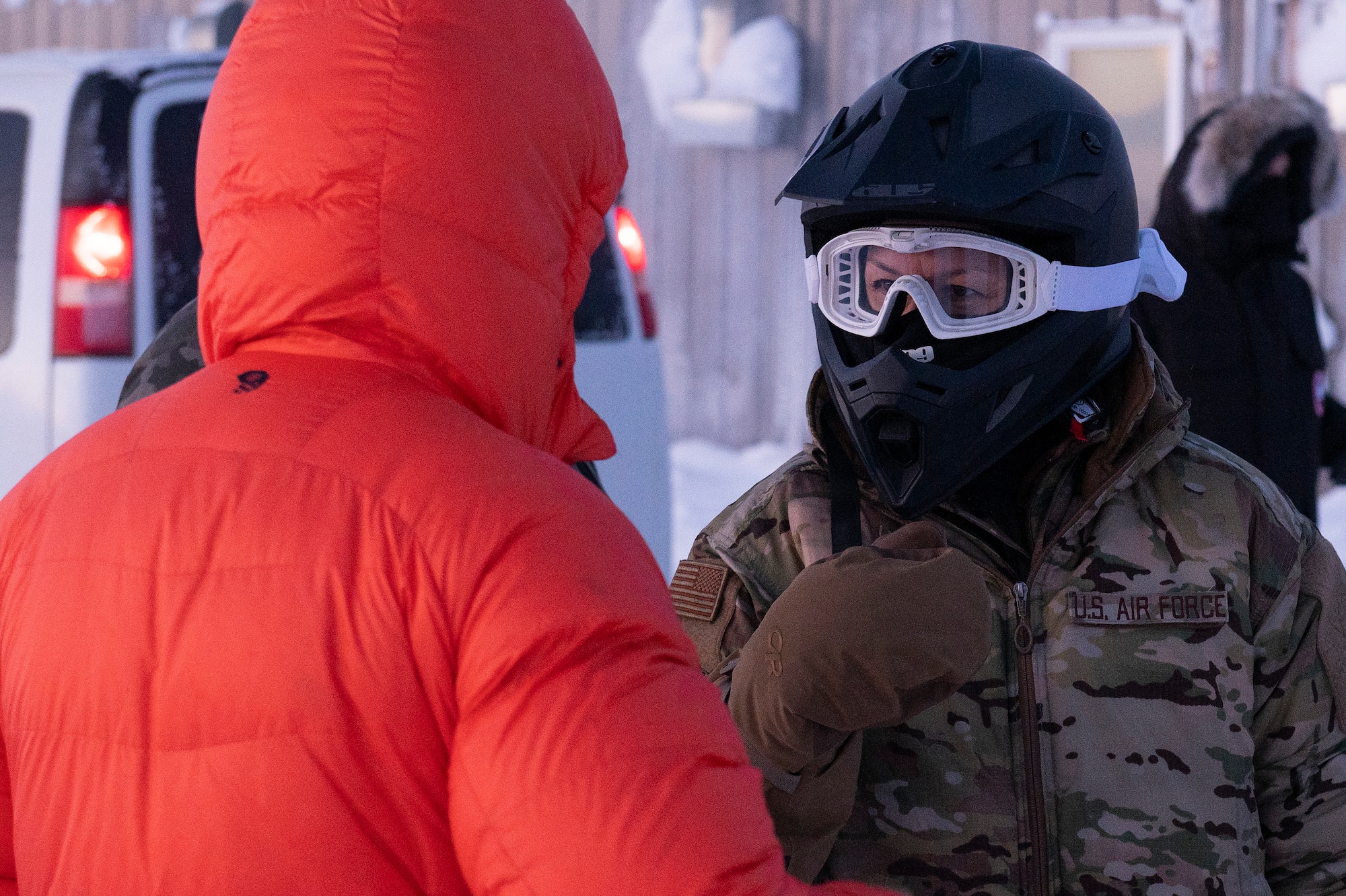 CMSAF visits TACP, SERE, PJ Airmen at Arctic Ocean