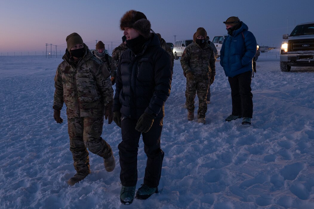 CMSAF visits TACP, SERE, PJ Airmen at Arctic Ocean
