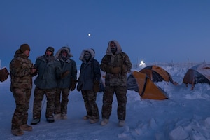 CMSAF visits TACP, SERE, PJ Airmen at Arctic Ocean
