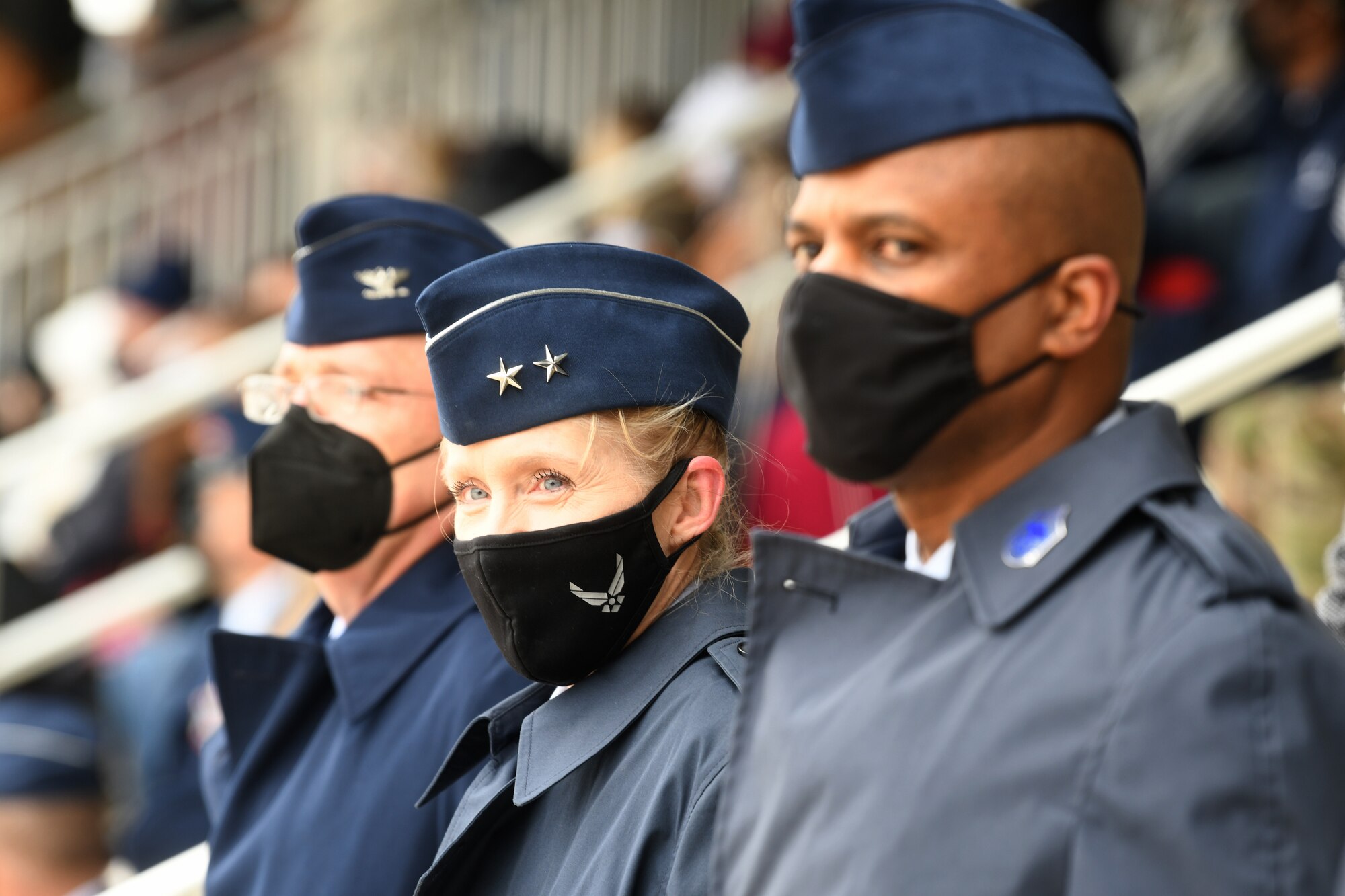 Air Force personnel in uniform