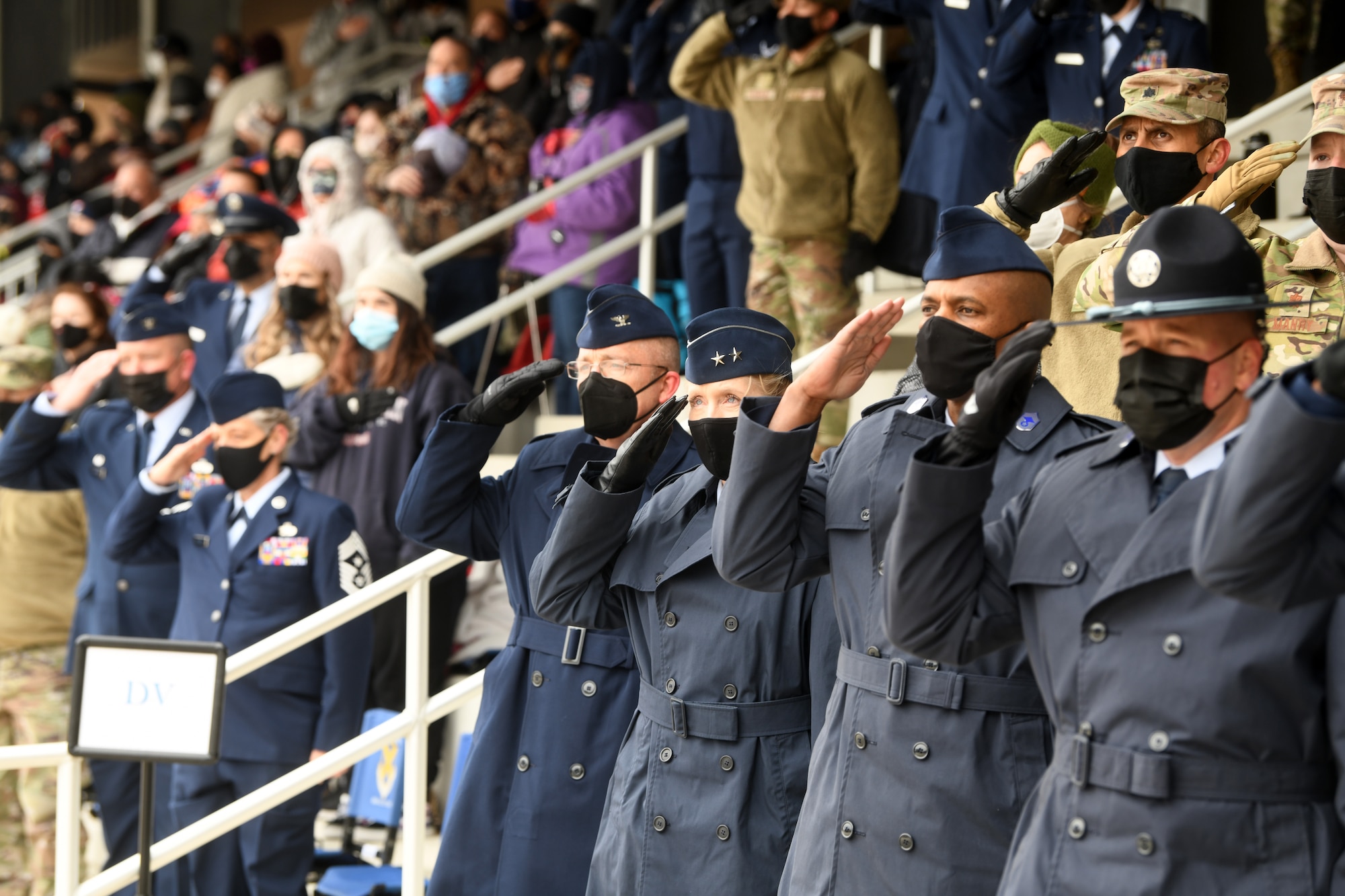 Air Force personnel in uniform