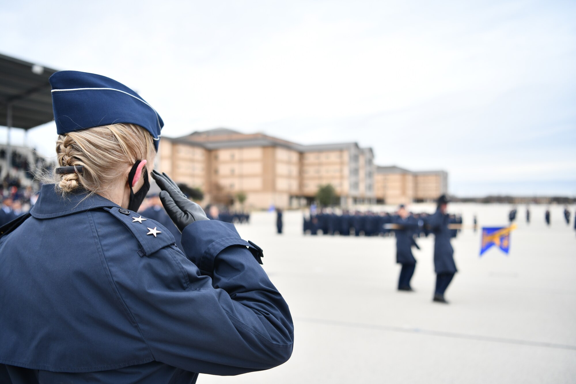 Air Force personnel in uniform