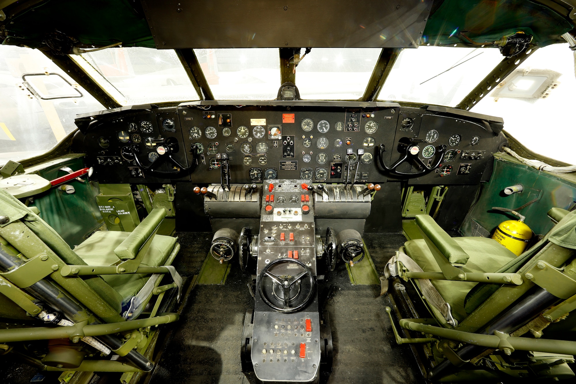 Interior view of the Fairchild C-82A Packet.