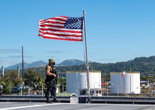 USS Charleston Conducts Port Visit to Subic Bay, Philippines