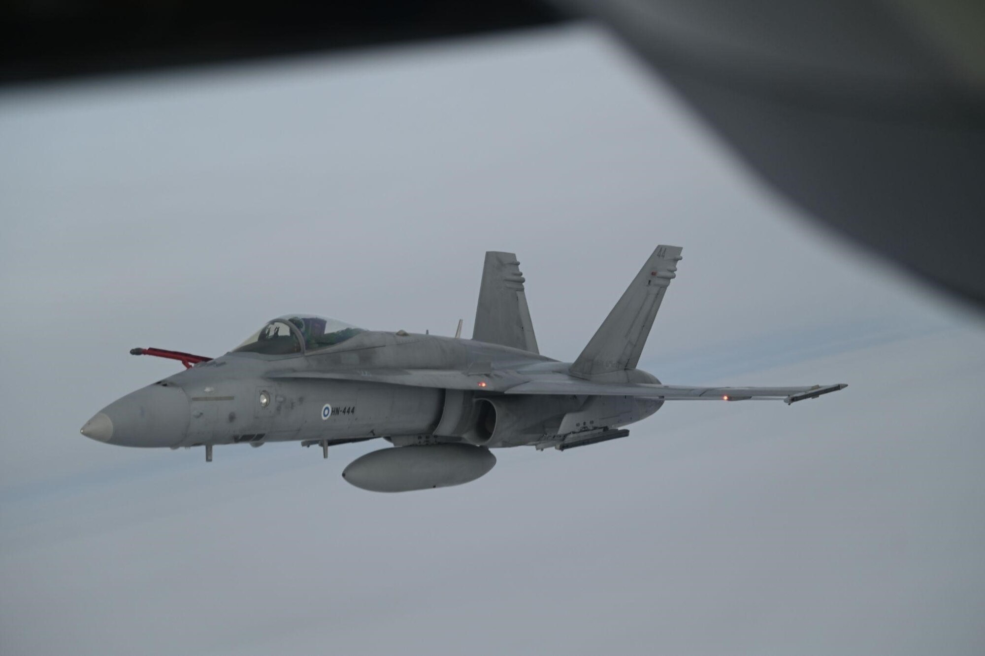The 351st Air Refueling Squadron recently collaborated with the Finnish Air Force in a long-range horseblanket mission to assert joint operation readiness.