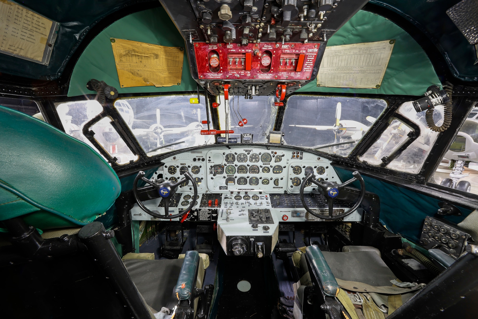 Interior view of HU-16B Albatross.