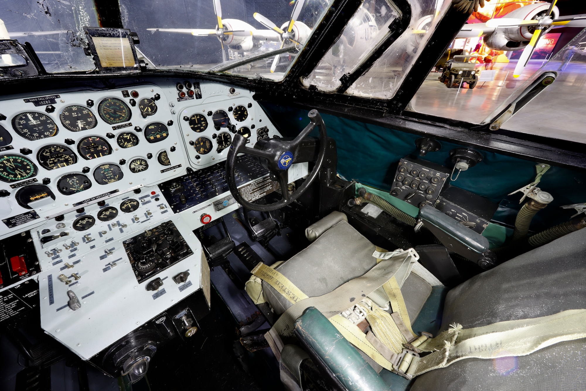 Interior view of HU-16B Albatross