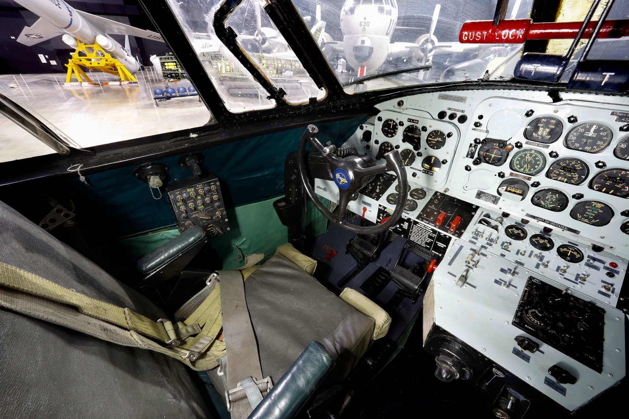 Interior view of HU-16B Albatross