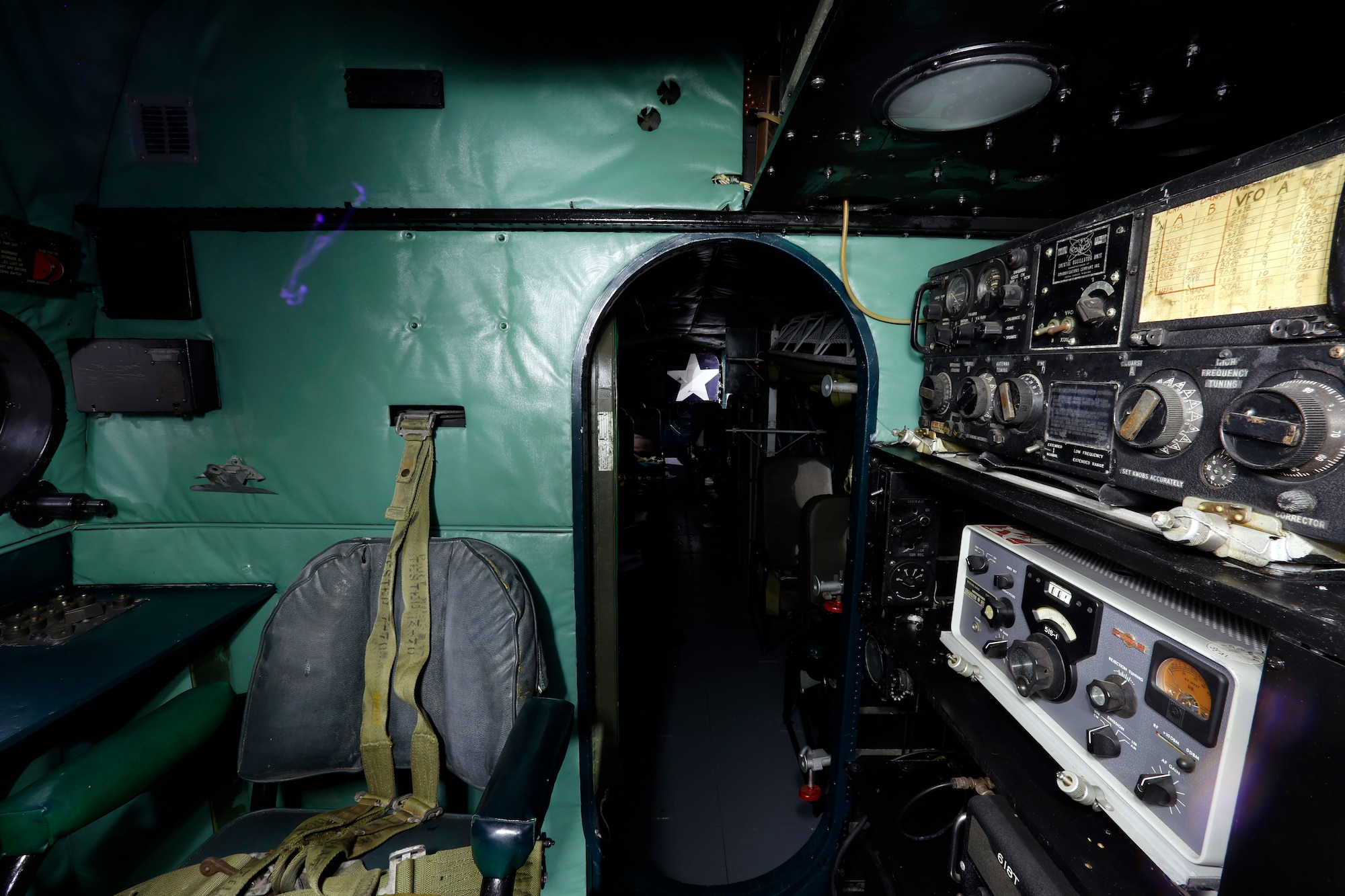 Interior view of HU-16B Albatross