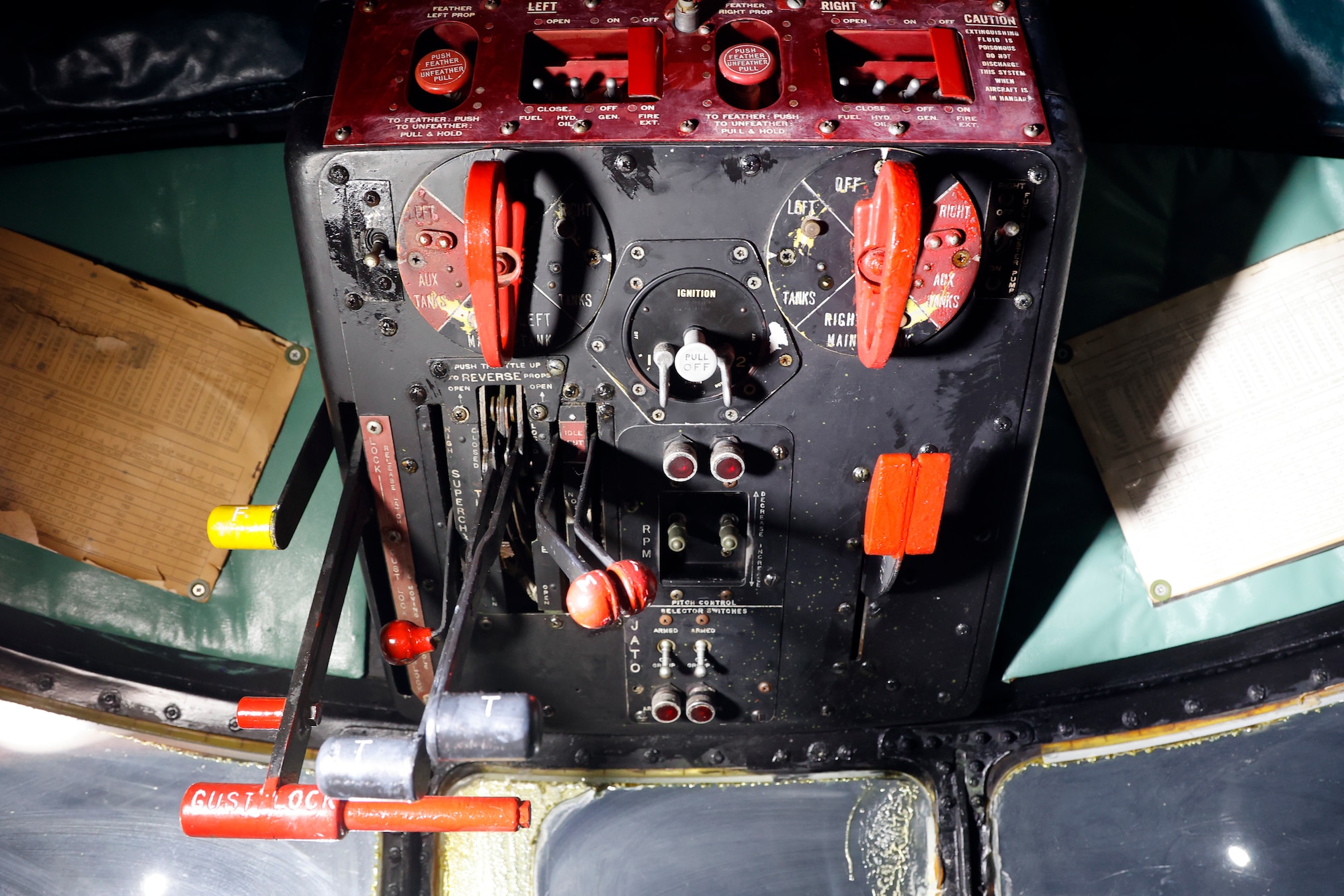 Interior view of HU-16B Albatross