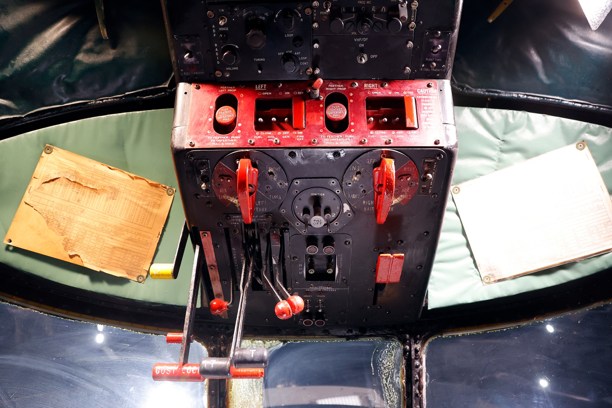 Interior view of HU-16B Albatross