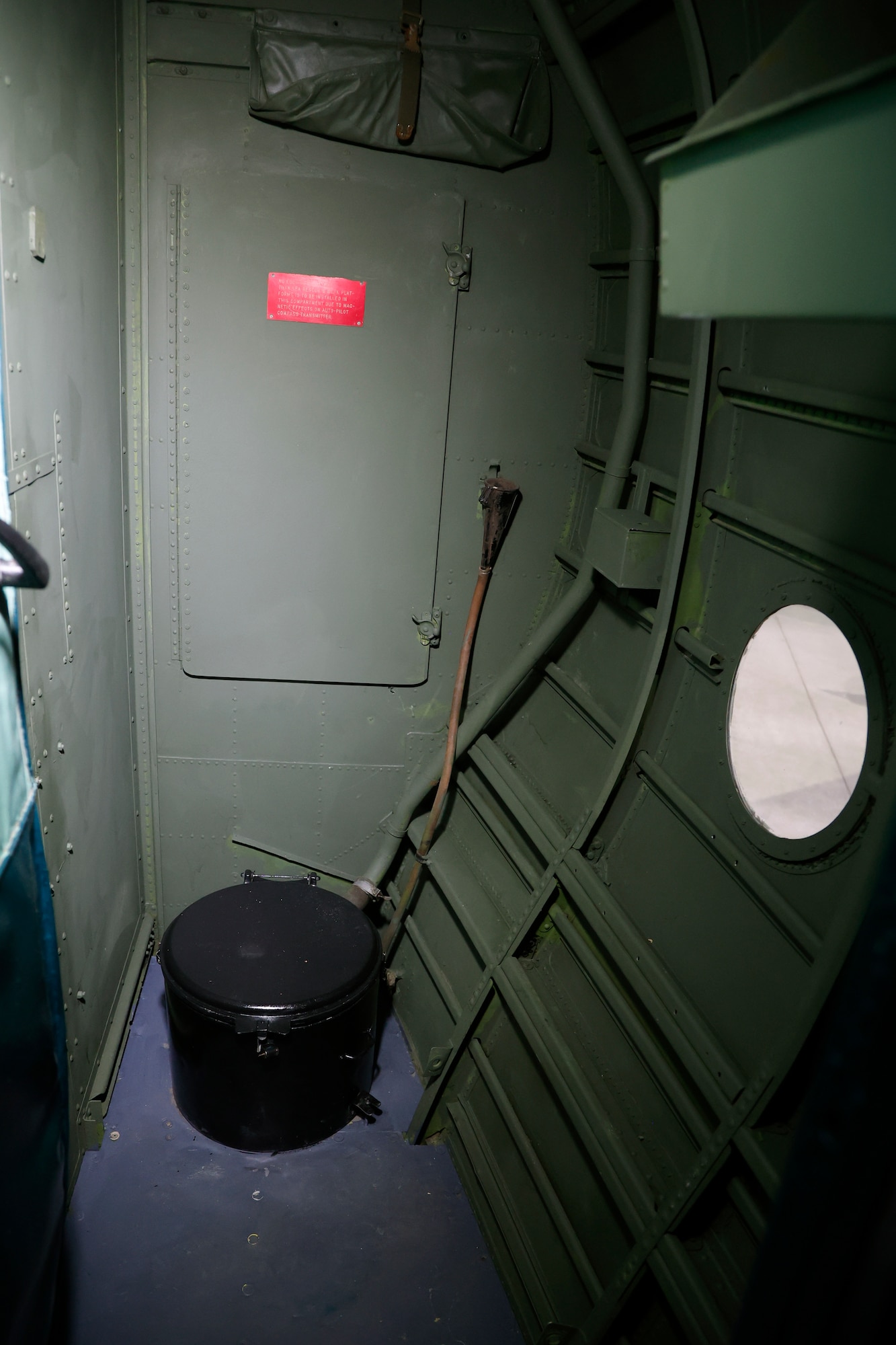 Interior view of HU-16B Albatross