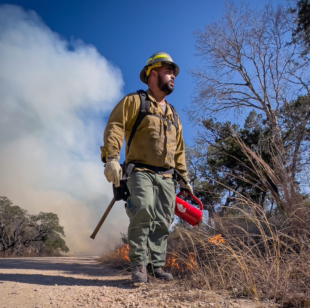 David Sanchez, Air Force Wildland Fire Branch firefighter