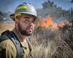 David Sanchez, Air Force Wildland Fire Branch firefighter