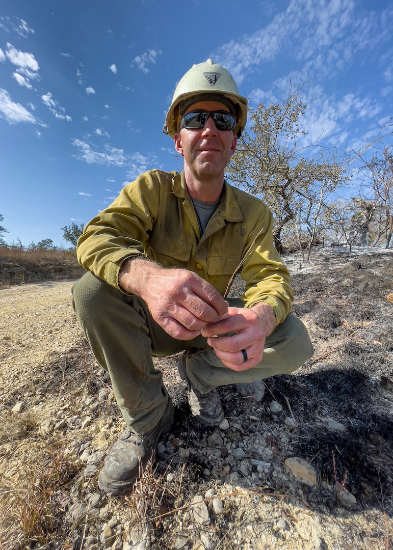 Luke Seelhoff, Air Force Wildland Fire Branch firefighter