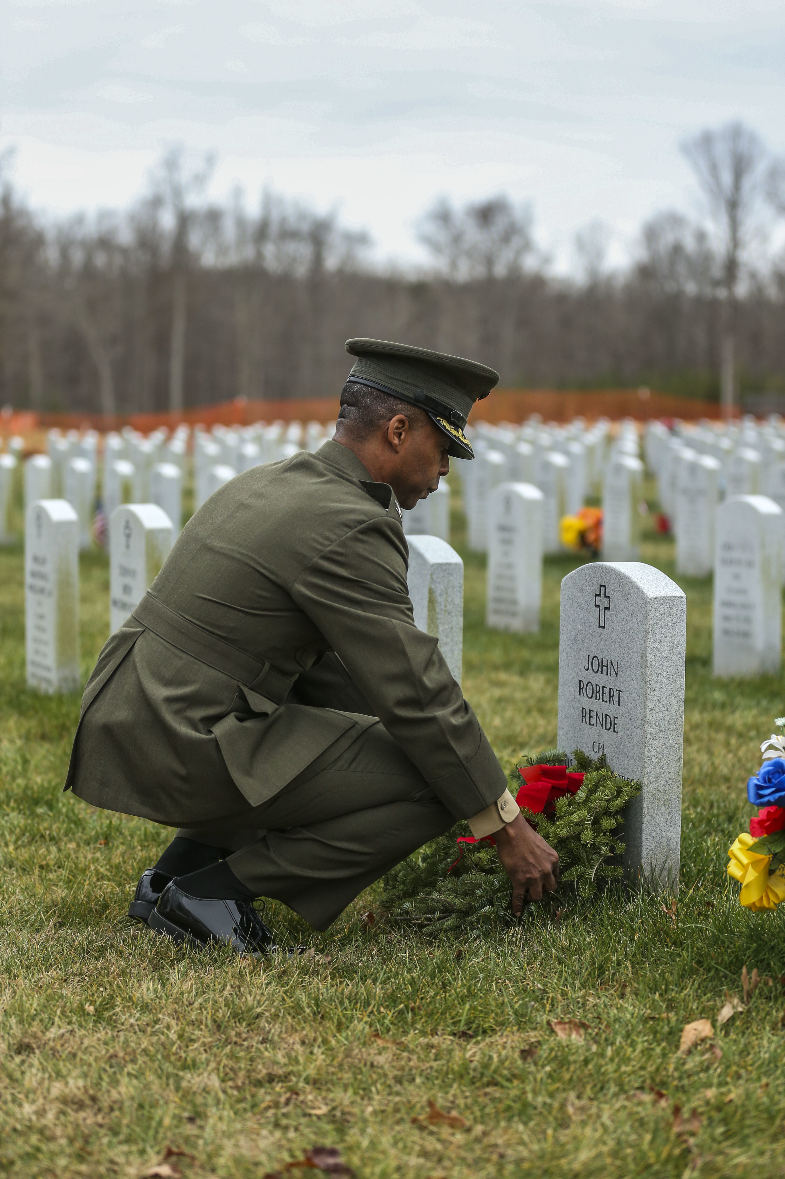 Wreaths Across America Quantico National Cemetry