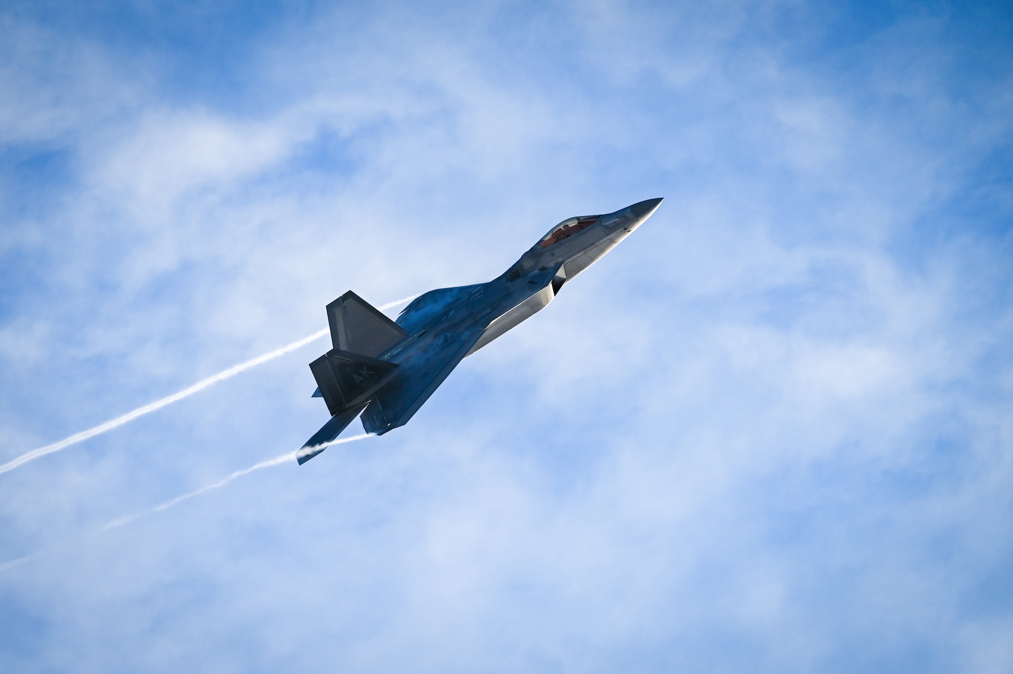 An aircraft in flight