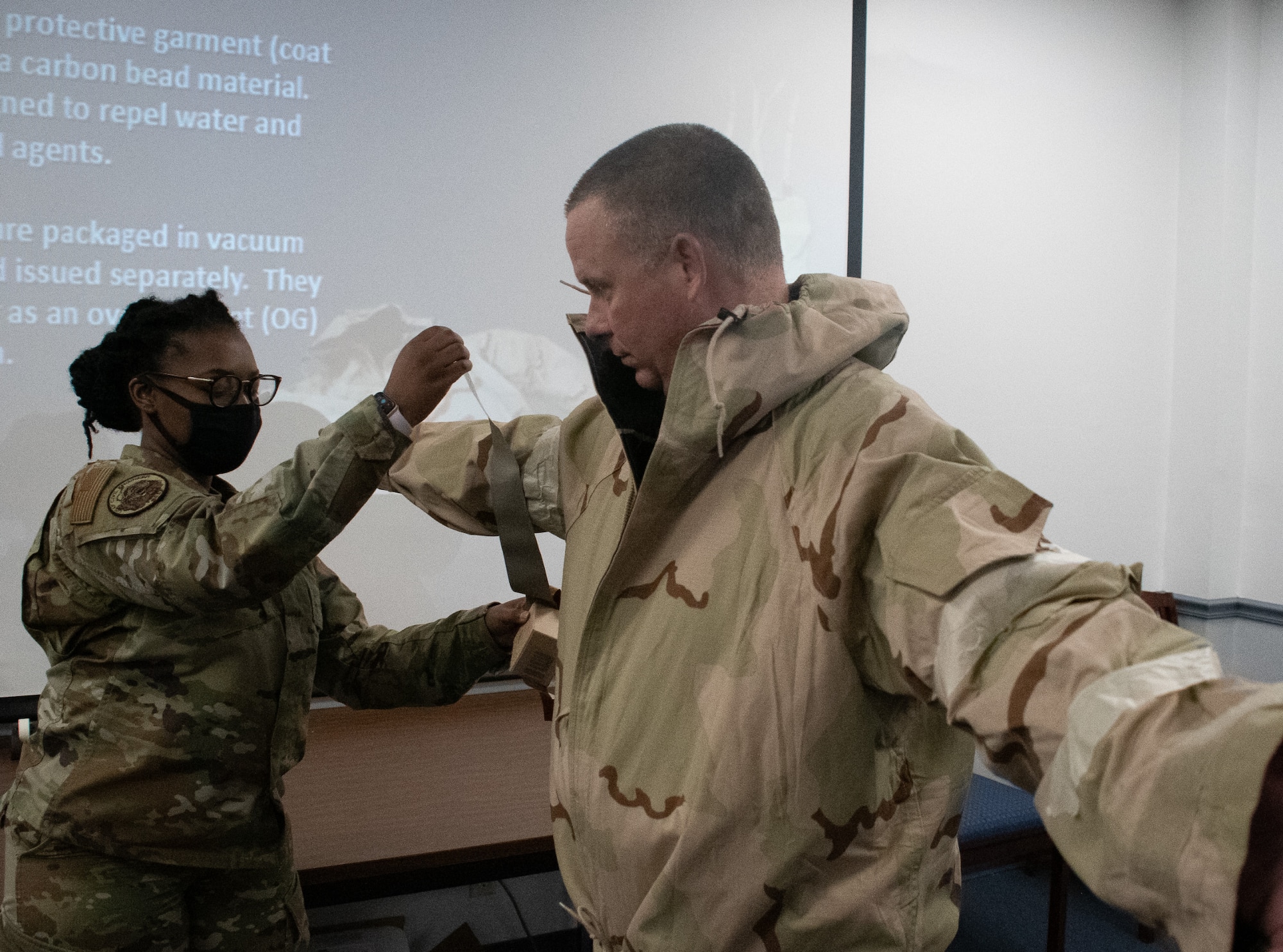 As the Emergency Management NCOIC, she instructs the CBRNE course during each monthly 932nd AW unit training assembly weekend.