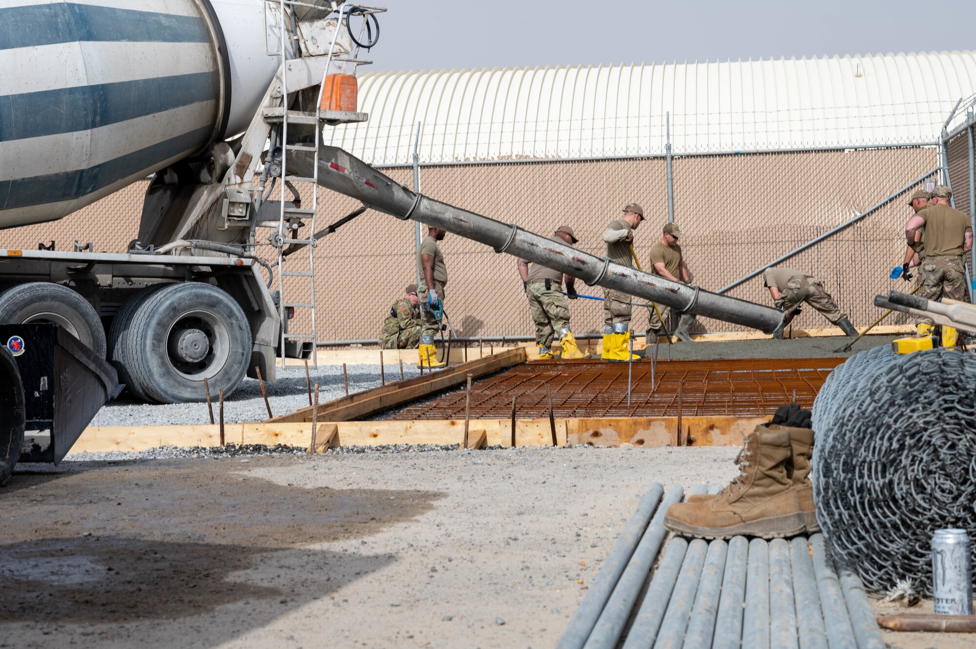 As an expeditionary engineering group based out of Al Udeid Air Base, Qatar, Prime BEEF can go anywhere in the U.S. Air Forces Central Command area of responsibility as needed. Established in October 1964, they support frontline construction, emergency management and a myriad of other specialized mission responsibilities.