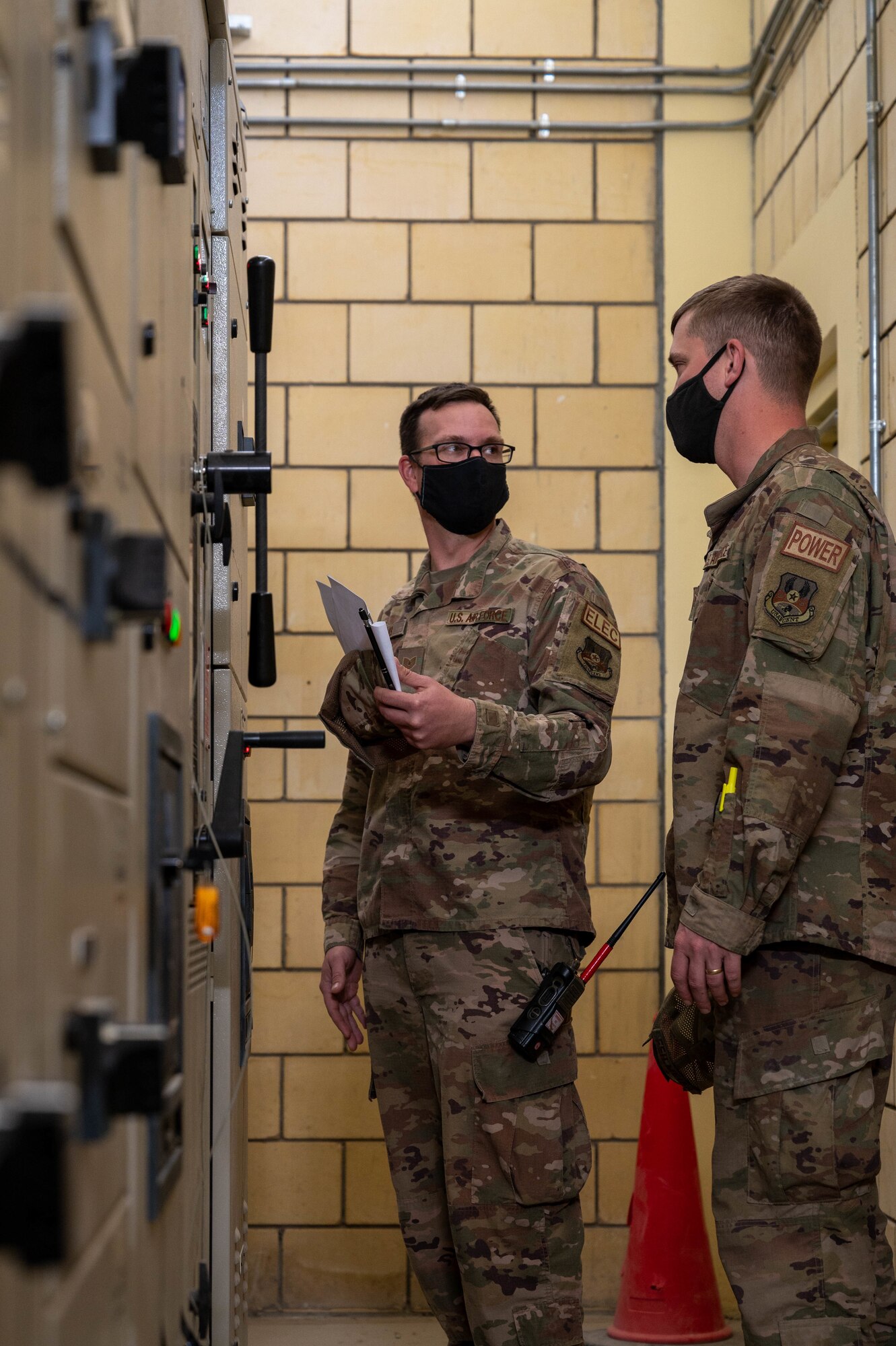 For members of the 386th Expeditionary Civil Engineer Squadron, it's all hands on deck to keep that generator in top tier shape.