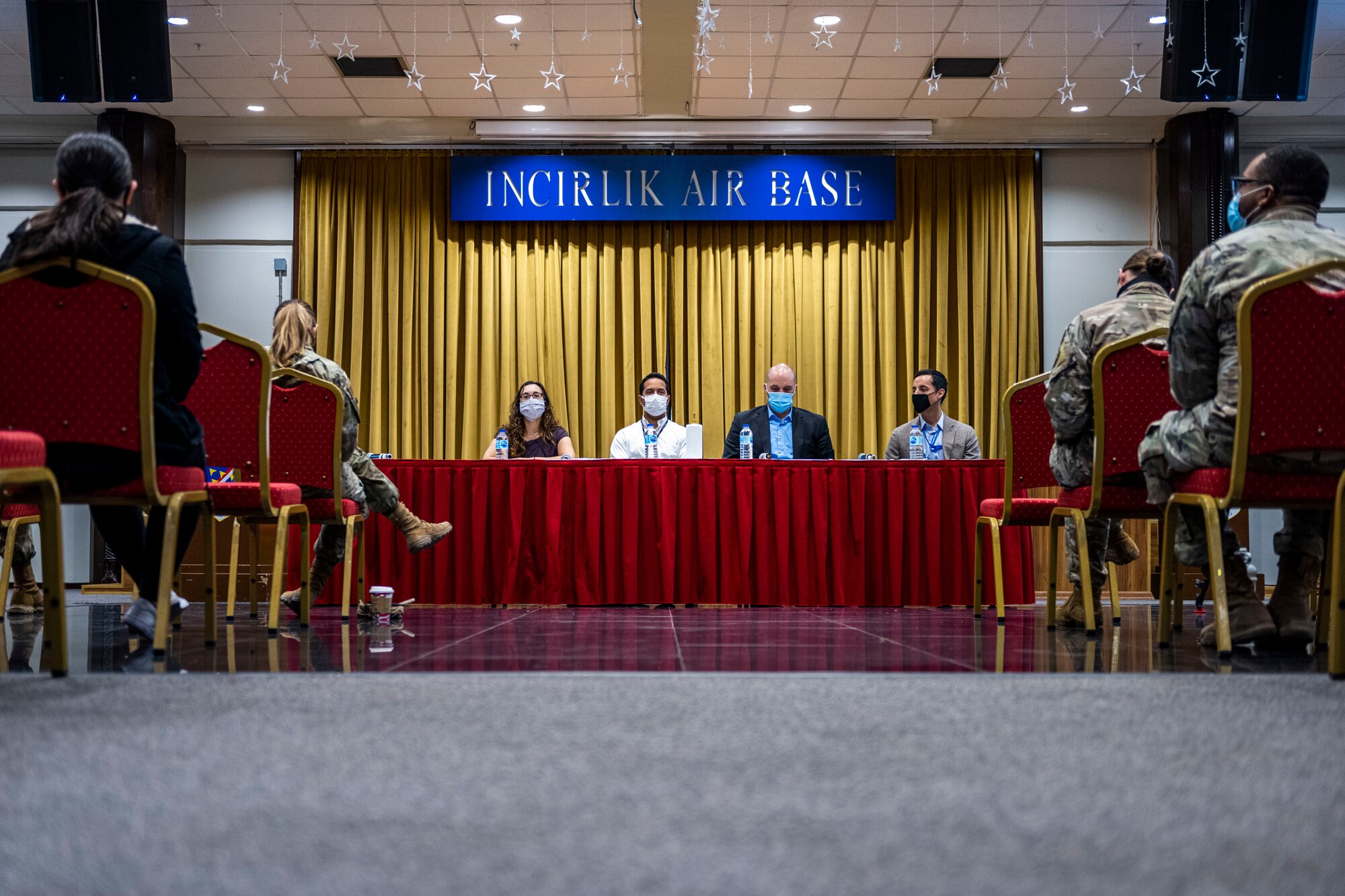 Panelists discussed the mission of U.S. diplomats and career opportunities in the U.S. foreign service. U.S. diplomats in the foreign service promote peace, support prosperity and protect American citizens while advancing the interests of the U.S. abroad. The 39th ABW frequently collaborates with its consulate partners in support of U.S. security interests and regional stability.