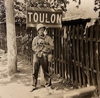 Coast Guard Combat Photographer Dale Rooks at Toulon, August, 1944