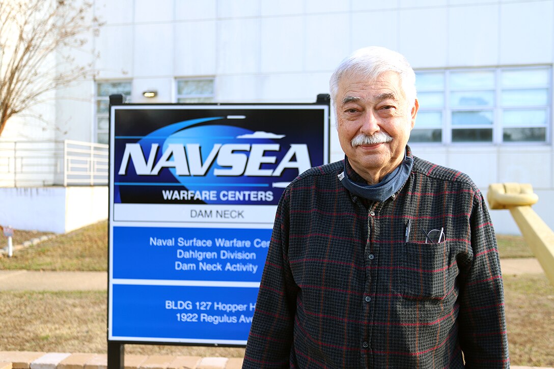 IMAGE: Randall Abbey, an Integrated Logistics Support Services technician at DNA, retired on Dec. 31, 2021, after 55 years of combined military and federal government service. Abbey came to work at Naval Surface Warfare Center Dahlgren Division Dam Neck Activity in 1997 and is considered a plank owner—or one of the original members of the current organization.