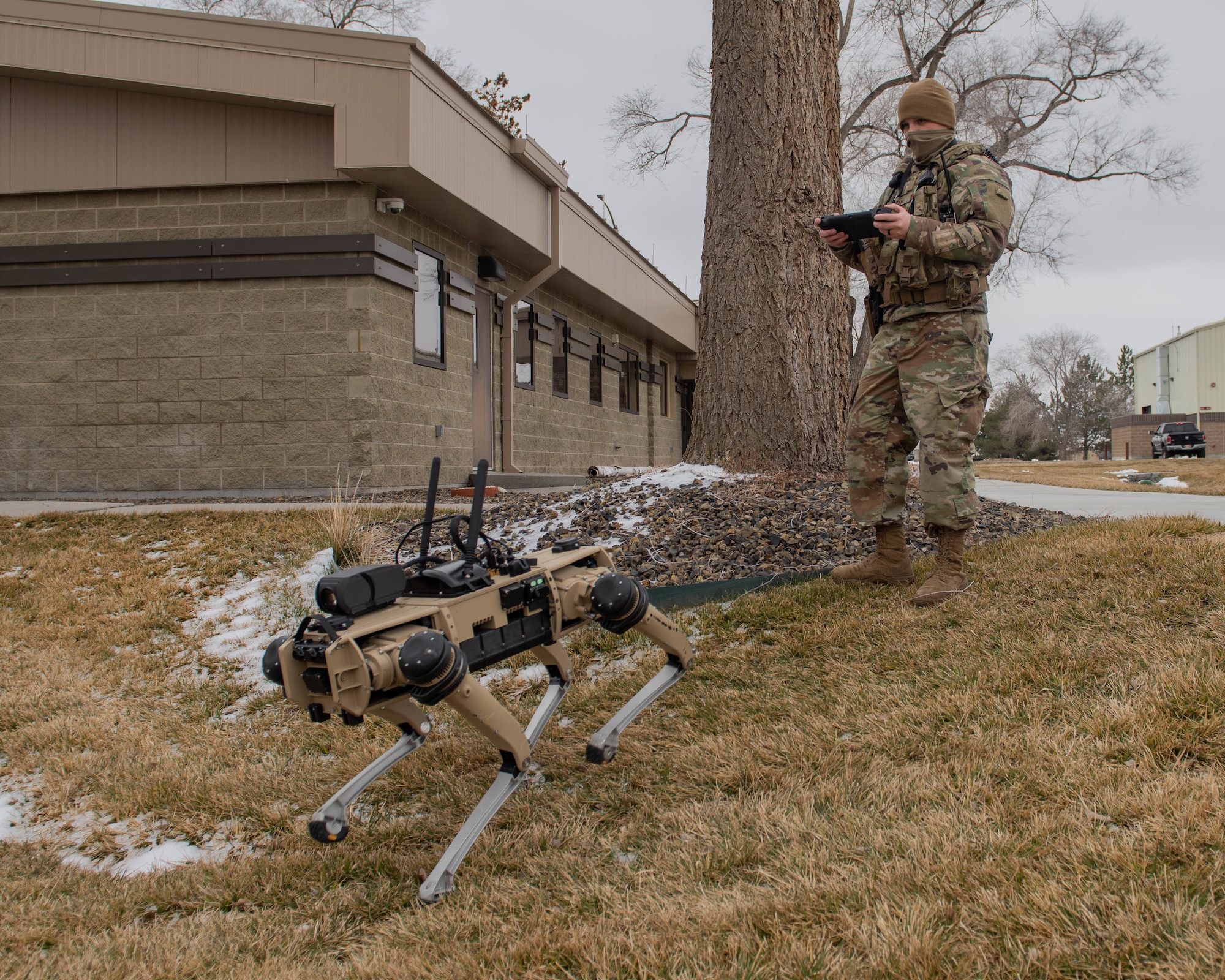 Mountain Home AFB adds Robodog to Security Forces > Mountain Home Air