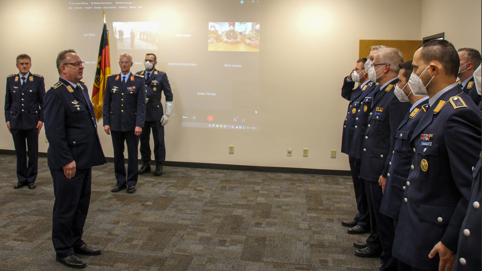 German Air Force Tactical Training Command Change of Command