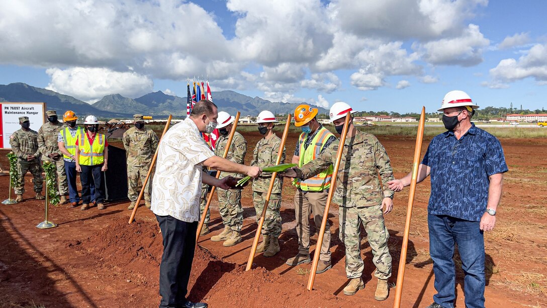 Aircraft Maintenance Hangar Groundbreaking Ceremony