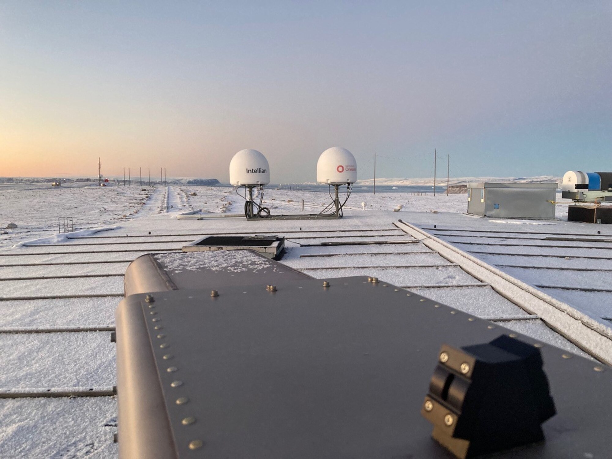 rooftop in the arctic
