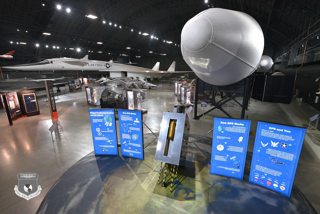 Overhead view of the Space Gallery