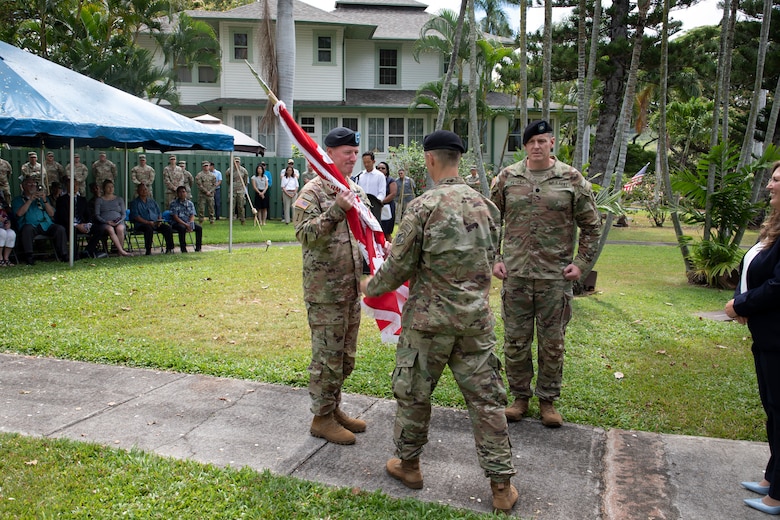 Change of Command Ceremony