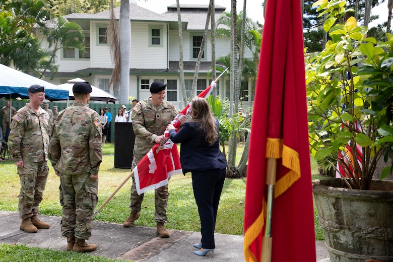 Change of Command Ceremony