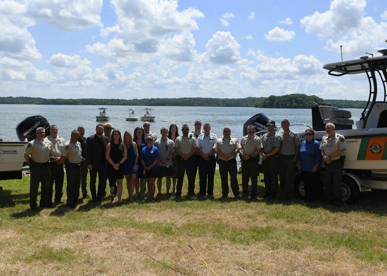 Tennessee Wildlife Resource Agency, Mothers Against Drunk Driving, the U.S. Army Corps of Engineers Nashville District, and the National Association of State Boating Law Administrators participated in the TWRA Operation Dry Water press day to inform the public of heightened TWRA and Coast Guard presence on Tennessee water ways over the July 4th weekend. The press conference was held at J. Percy Priest Lake in Nashville, Tennessee.