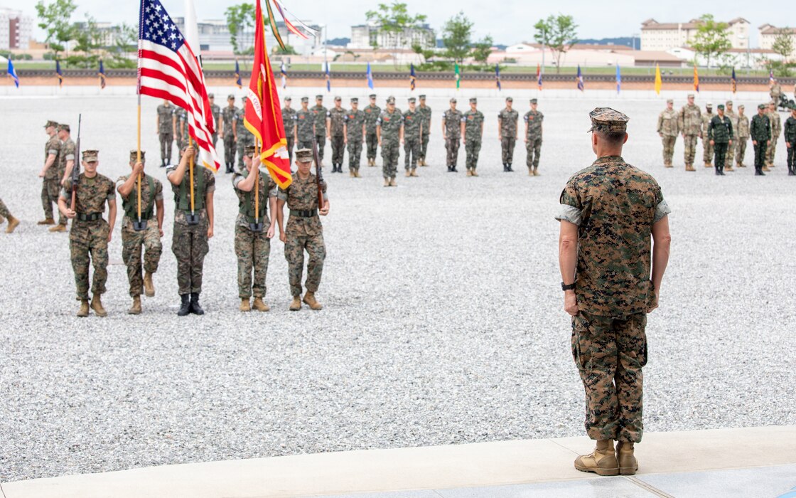 Brig. Gen. Brian N. Wolford takes command of MARFORK