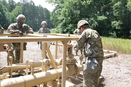 Petroleum supply specialists get hands-on training at Quartermaster Liquid Logistics Exercise