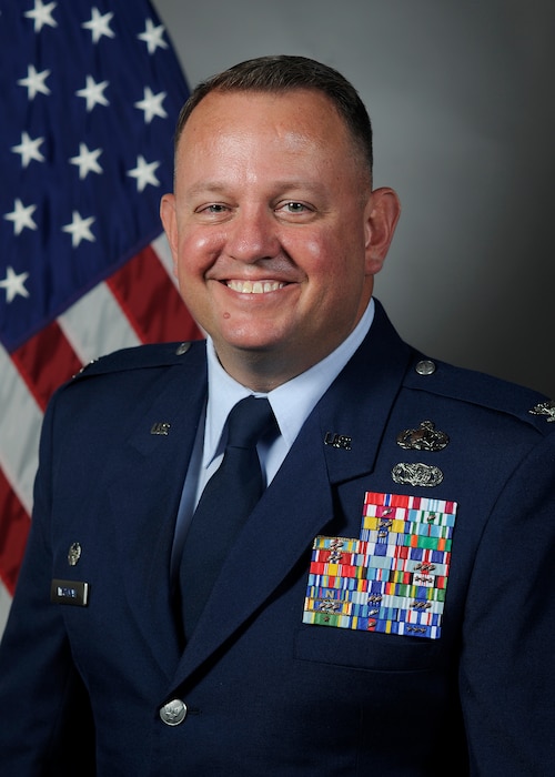 official photo of Col Wickman