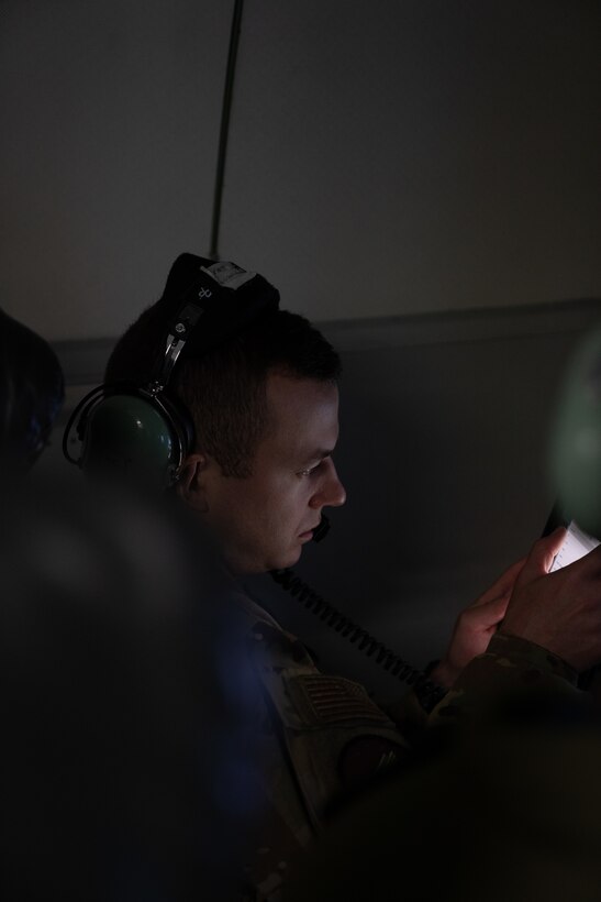 U.S. Air Force and Canadian Royal Air Force members assigned the 552nd Air Control Wing participate in RED FLAG-Alaska 22-2