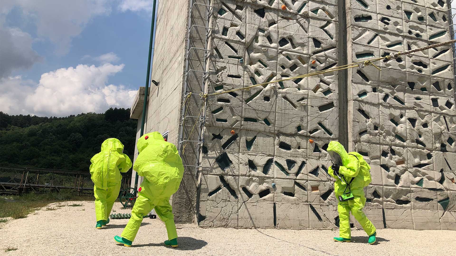 he Defense Threat Reduction Agency partnered with the Government of Kosovo to train and equip Kosovo Security Forces (KSF) personnel to effectively prepare for and respond to Chemical, Biological, Radiological, and Nuclear (CBRN) events