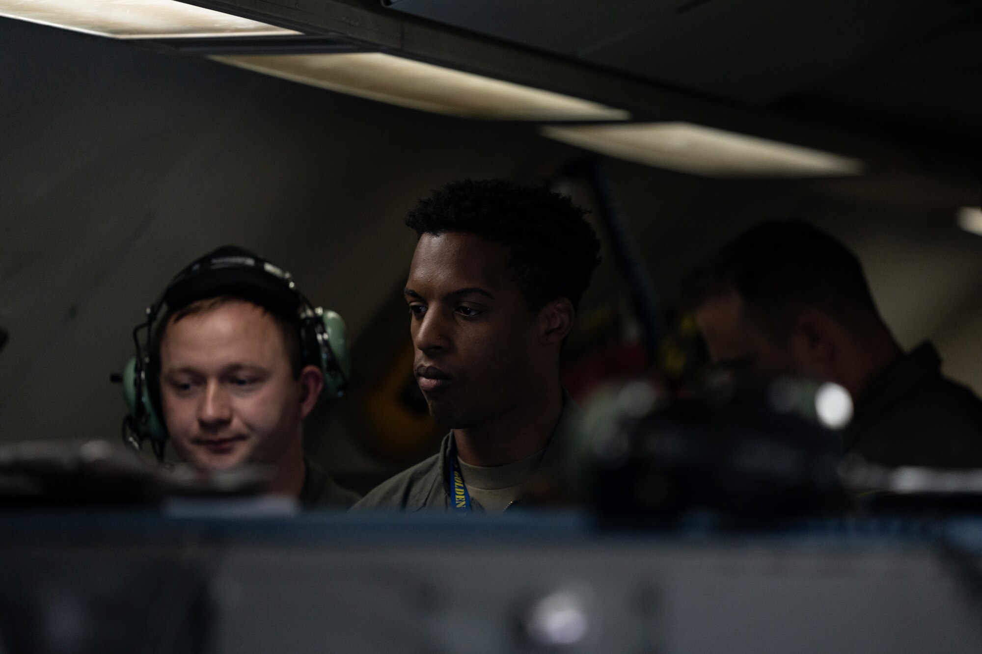 U.S. Air Force and Canadian Royal Air Force members assigned the 552nd Air Control Wing participate in RED FLAG-Alaska 22-2