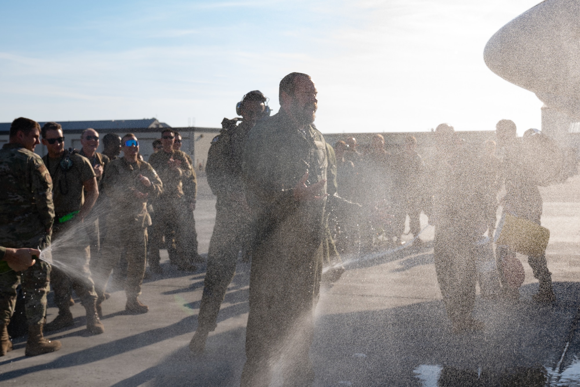 U.S. Air Force and Canadian Royal Air Force members assigned the 552nd Air Control Wing participate in RED FLAG-Alaska 22-2