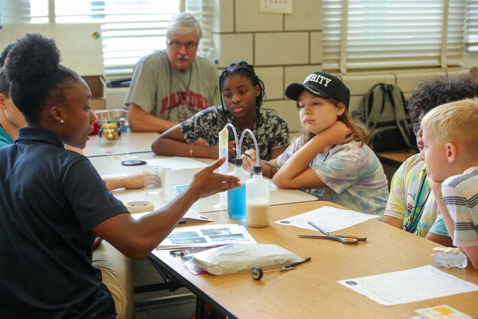 Quantico Middle/High School Students explore Alternative Energy Sources during Summer STEM Camp Program