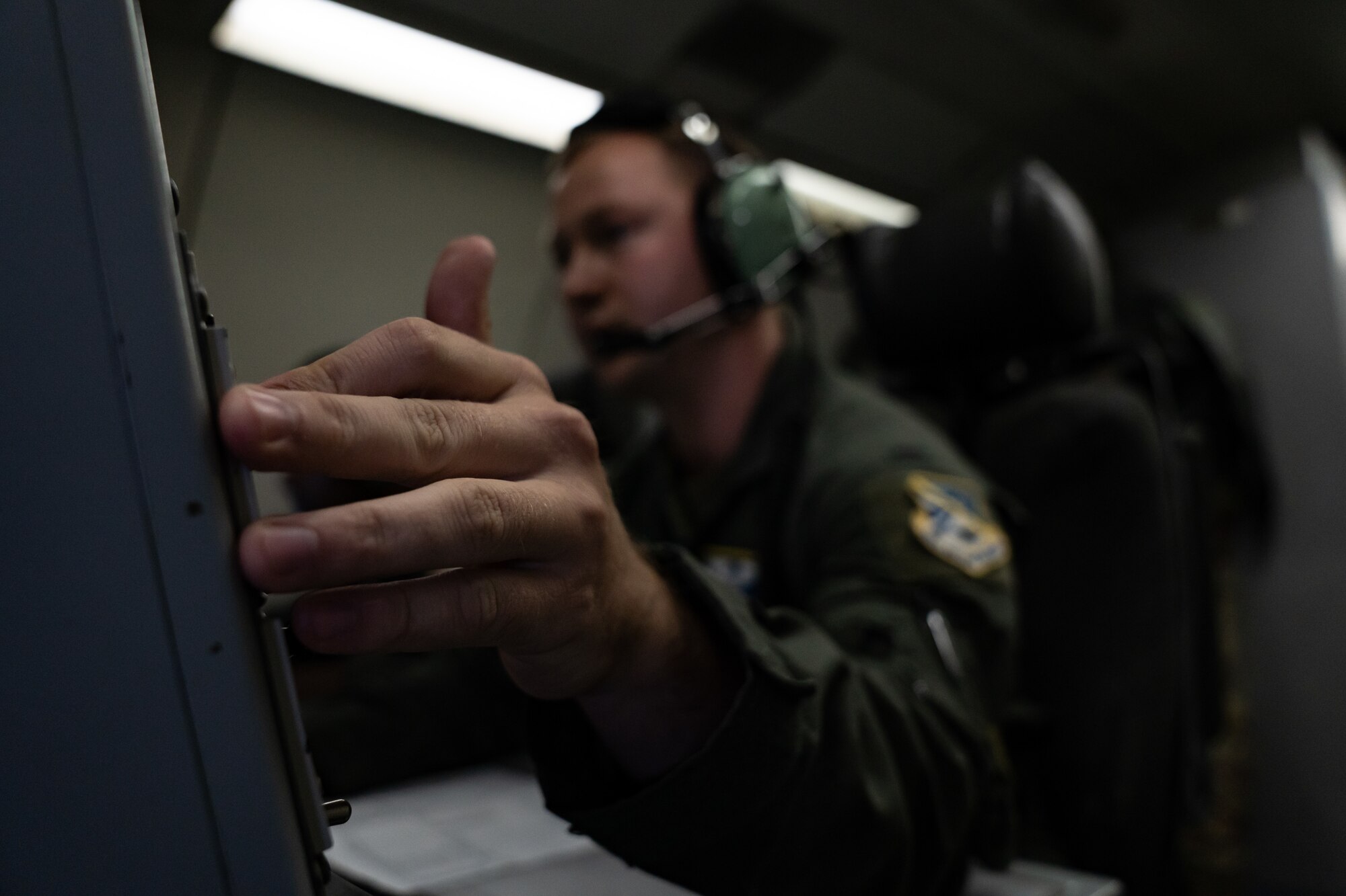 U.S. Air Force and Canadian Royal Air Force members assigned the 552nd Air Control Wing participate in RED FLAG-Alaska 22-2